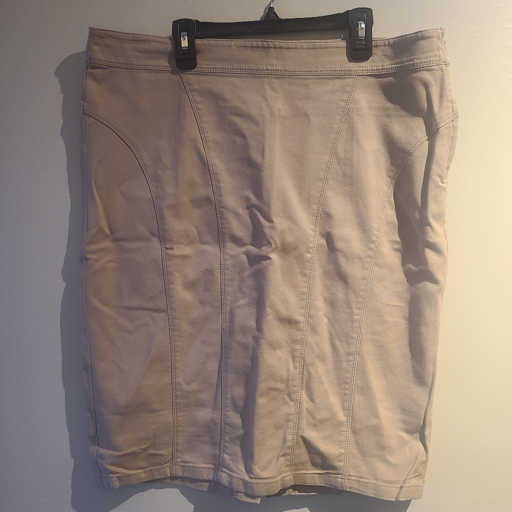 Tan skirt